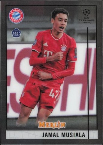 Jamal Musiala 2020 Topps Merlin Chrome