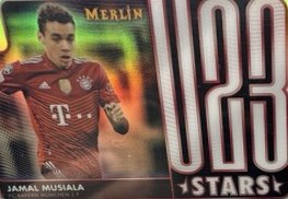 Jamal Musiala 2022 Topps Merlin Chrome