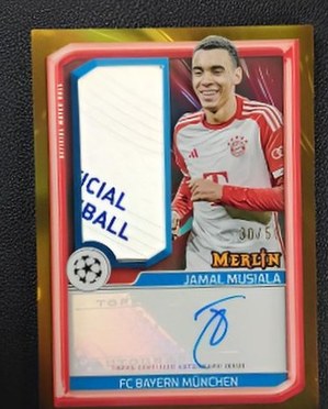 Jamal Musiala 2024 Topps Merlin Chrome /50