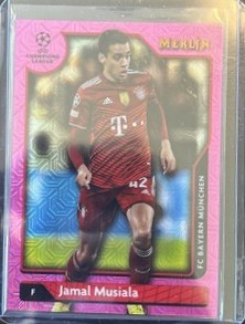 Jamal Musiala 2021 Topps Merlin Chrome /275