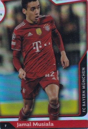 Jamal Musiala 2022 Topps Merlin Chrome Refractor