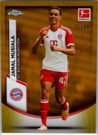 Jamal Musiala 2023 Topps Chrome /50
