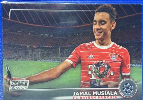 Jamal Musiala 2022 Topps Stadium Club Chrome