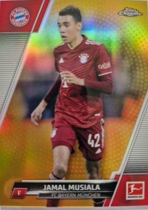 Jamal Musiala 2022 Topps Chrome /50