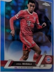 Jamal Musiala 2022 Topps Chrome Blue Refractor /150