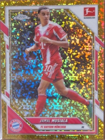 Jamal Musiala 2025 Topps Chrome Sparkle /50