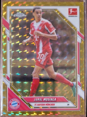 Jamal Musiala 2025 Topps Bundesliga Chrome /50