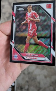 Jamal Musiala 2025 Topps Chrome Black Geometric /10
