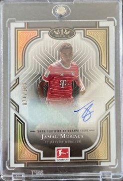Jamal Musiala 2022 Topps Chrome /100