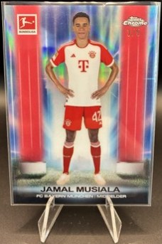 Jamal Musiala 2023 Topps Chrome Bundesliga 3/5