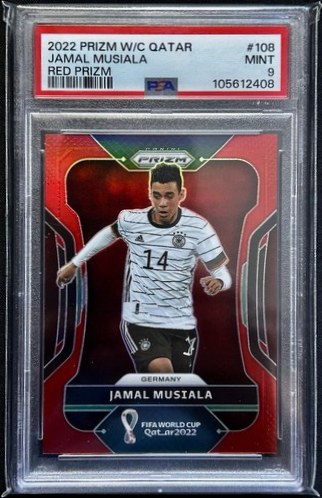 Jamal Musiala 2022 Panini Prizm Red /399