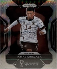 Jamal Musiala 2022 Panini Prizm Silver