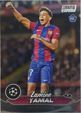 Lamine Yamal 2023 Topps Stadium Club Chrome /27