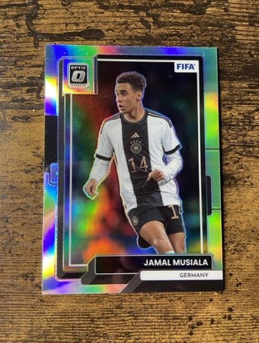 Jamal Musiala 2022 Panini Donruss FIFA Silver