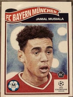 Jamal Musiala Topps Living