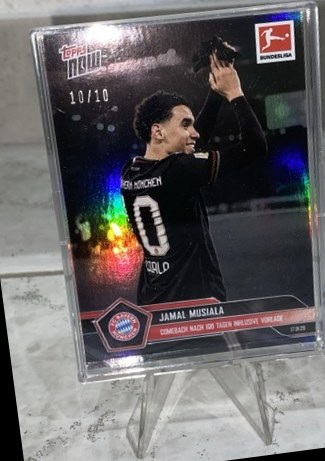 Jamal Musiala Topps Now Black /10