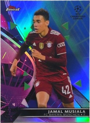Jamal Musiala 2021 Topps Finest /99
