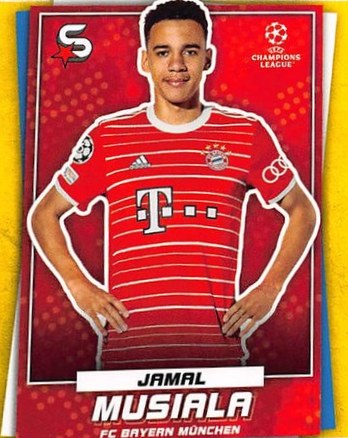 Jamal Musiala 2022 Topps Superstars