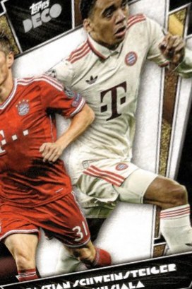 Multiple: Bastian Schweinsteiger, Jamal Musiala 2024 Topps Deco