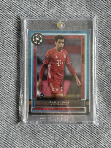 Jamal Musiala 2020 Topps Museum Sapphire /75