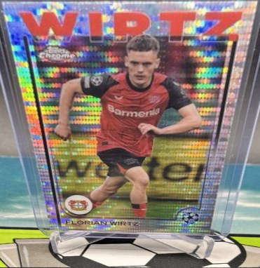 Florian Wirtz 2025 Topps Chrome Pulsar