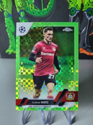 Florian Wirtz 2023 Topps Chrome Green /399