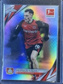 Florian Wirtz 2024 Topps Chrome Refractor