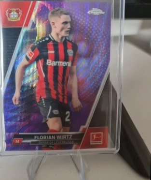 Florian Wirtz 2021 Topps Chrome Bundesliga /299