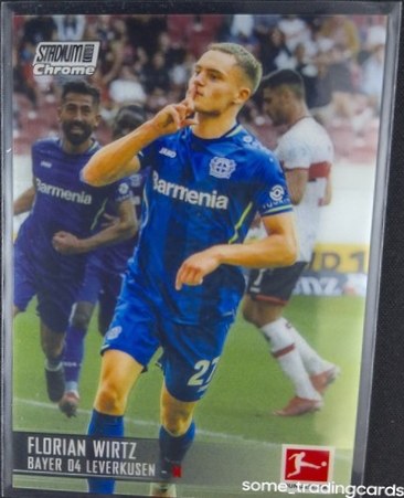 Florian Wirtz 2021 Topps Stadium Club Chrome