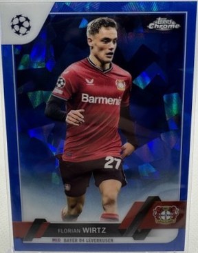 Florian Wirtz 2022 Topps Chrome Sapphire