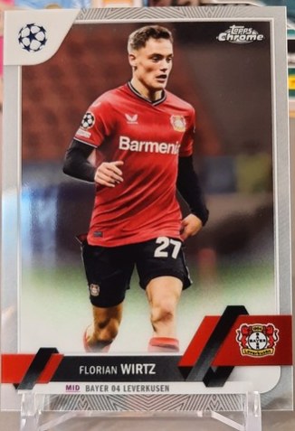 Florian Wirtz 2023 Topps Chrome Bundesliga