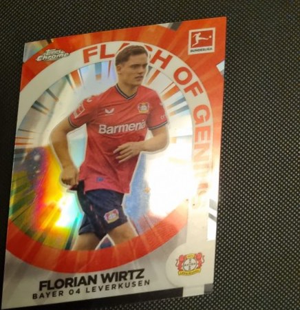 Florian Wirtz 2023 Topps Chrome