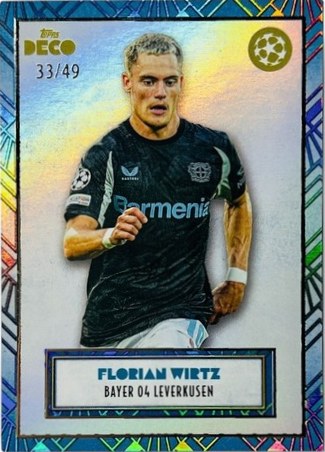 Florian Wirtz 2024 Topps Deco Champions League /49