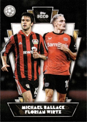 Multiple: Michael Ballack, Florian Wirtz 2024 Topps Deco
