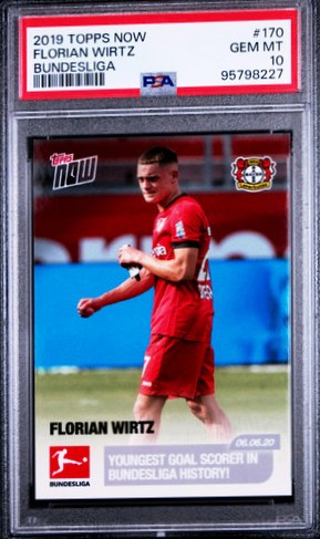 Florian Wirtz 2019 Topps Now Bundesliga