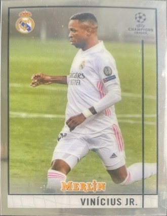 Vinicius Junior 2020 Topps Merlin Chrome
