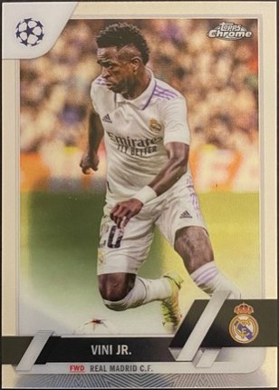 Vinicius Junior 2022 Topps Chrome 020