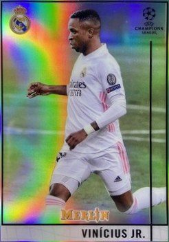 Vinicius Junior 2020 Topps Merlin Chrome Refractor