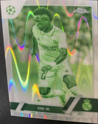 Vinicius Junior 2022 Topps Chrome Night Vision /225