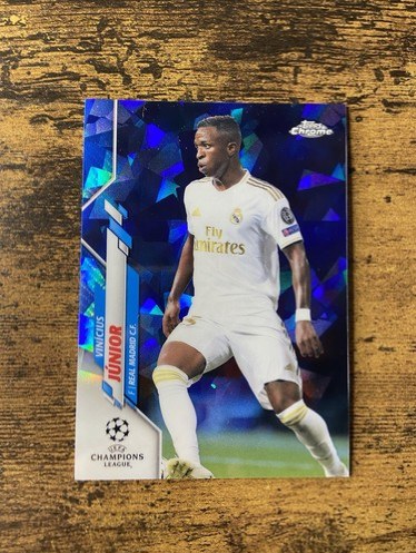 Vinicius Junior 2019 Topps Chrome Sapphire Edition