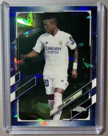 Vinicius Junior 2020 Topps Chrome Sapphire