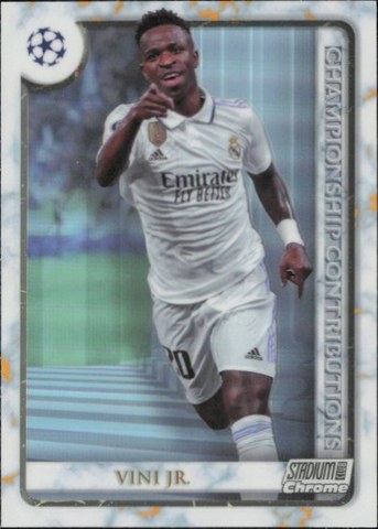 Vinicius Junior 2022 Topps Stadium Club Chrome