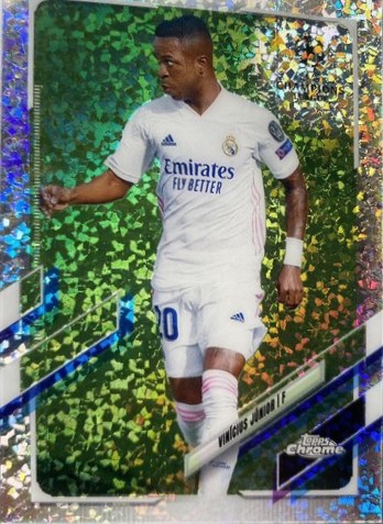 Vinicius Junior 2020 Topps Chrome Diamond Speckle Refractor