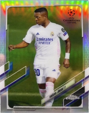 Vinicius Junior 2021 Topps Champions League Chrome Refractor