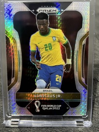 Vinicius Junior 2022 Panini Prizm Hyper Prizm