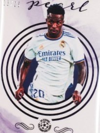 Vinicius Junior 2021 Topps Pearl Purple /25