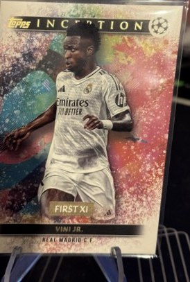 Vinicius Junior 2024 Topps Inception
