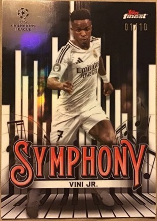 Vinicius Junior 2024 Topps Finest /10