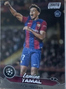 Lamine Yamal Topps Stadium Chrome