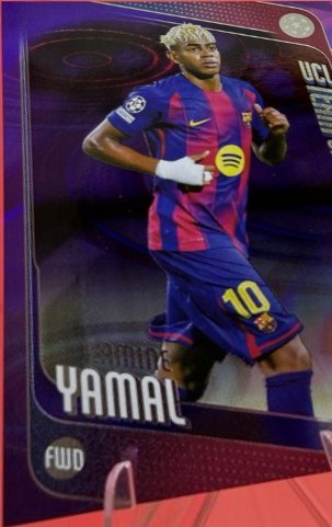Lamine Yamal 2025 Topps Chrome /250